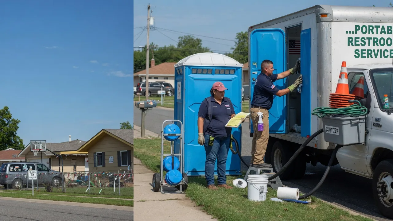 Portable Toilet Rental in Woodland, PA near me